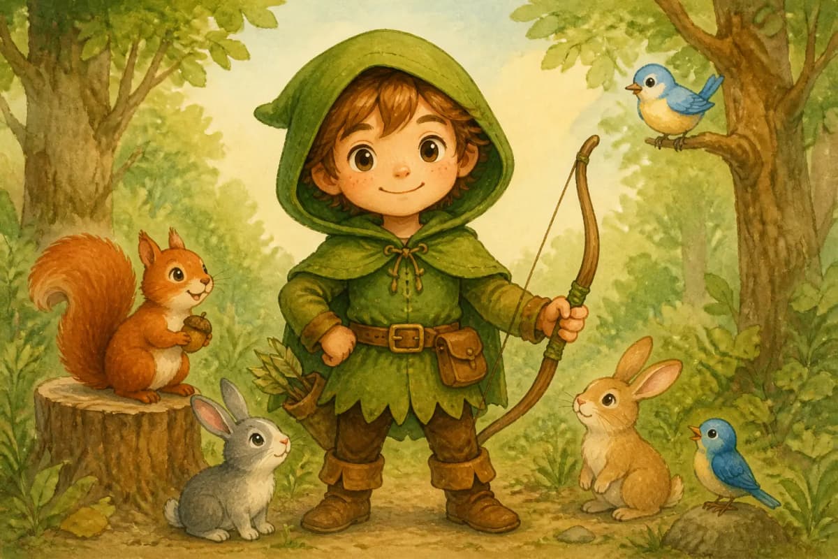 Опорный кадр персонажа для книги